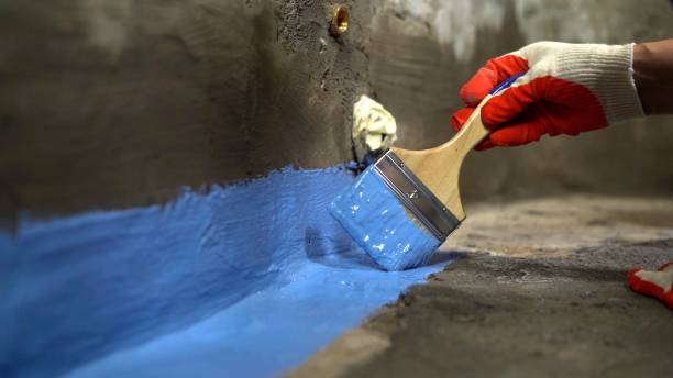 Commercial Foundation Crack Repair project at a Brick, NJ business property by SJ Waterproofing Pros